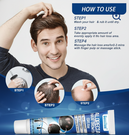 Fast hair growth cream