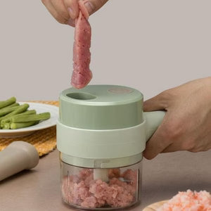 Wireless Electric Garlic Masher & Chopper – Multi-Purpose Kitchen Tool